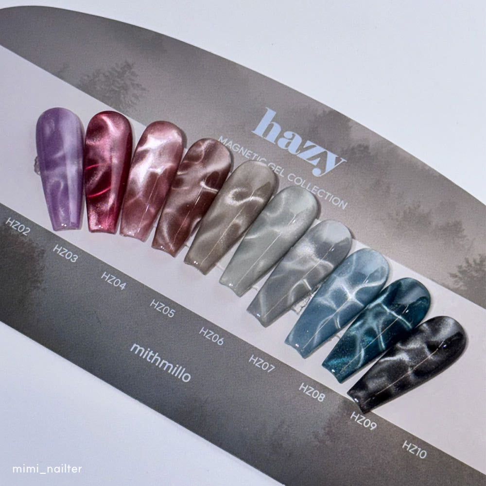 【mithmillo / 受注販売(6月末前後納期)】Magnetic Nail Magnetic Gel Hazy 10 types Collection