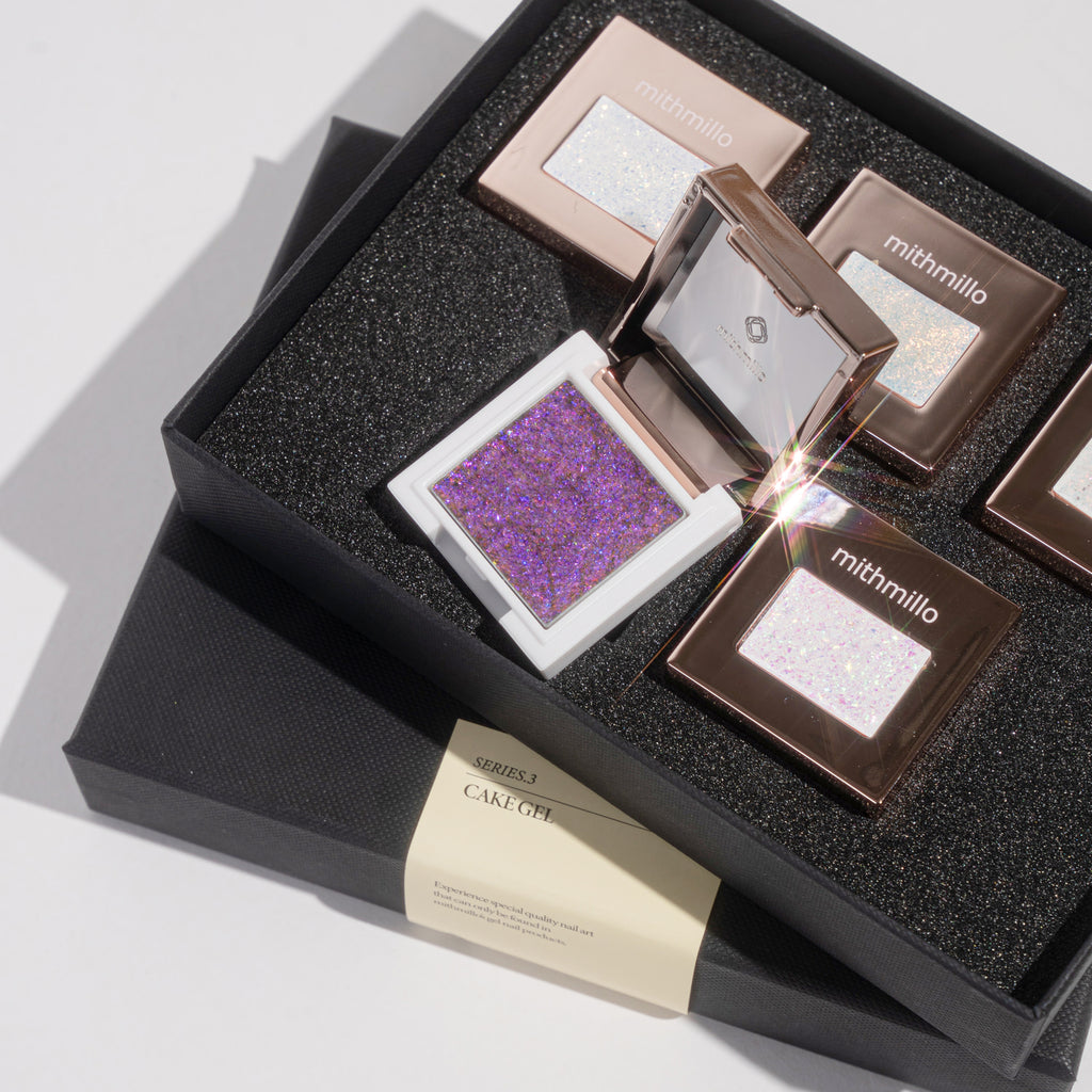 【mithmillo / 受注販売(6月末前後納期)】CAKE GEL SERIES3 GLITTER series