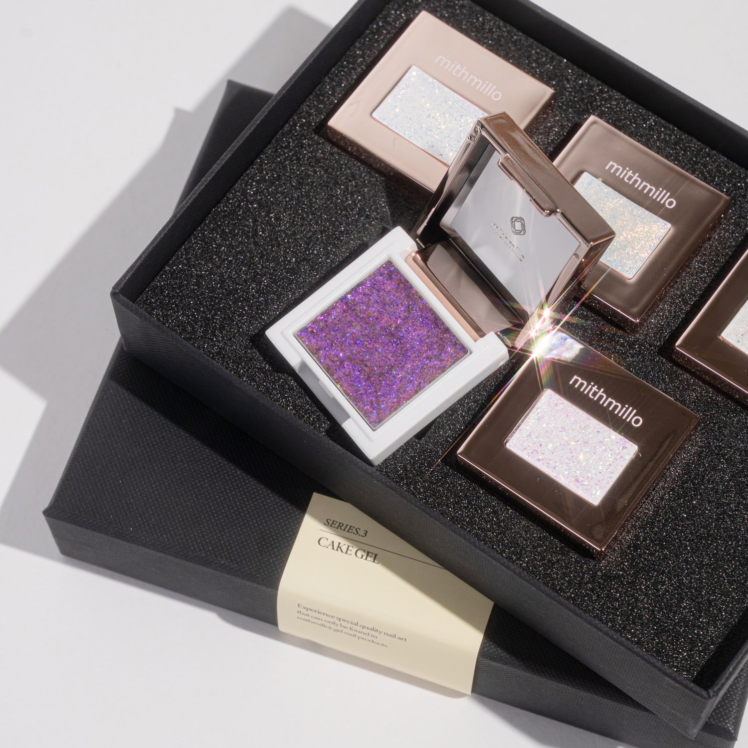 【mithmillo / 受注販売(6月末前後納期)】CAKE GEL SERIES3 GLITTER series