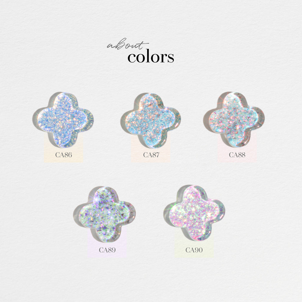 【mithmillo / 受注販売(6月末前後納期)】CAKE GEL SERIES3 GLITTER series