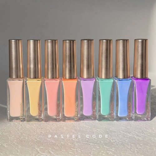 【SISWORLD / 受注販売(3月下旬〜4月上旬前後納期)】PASTEL CODE Ink 8 types Collection