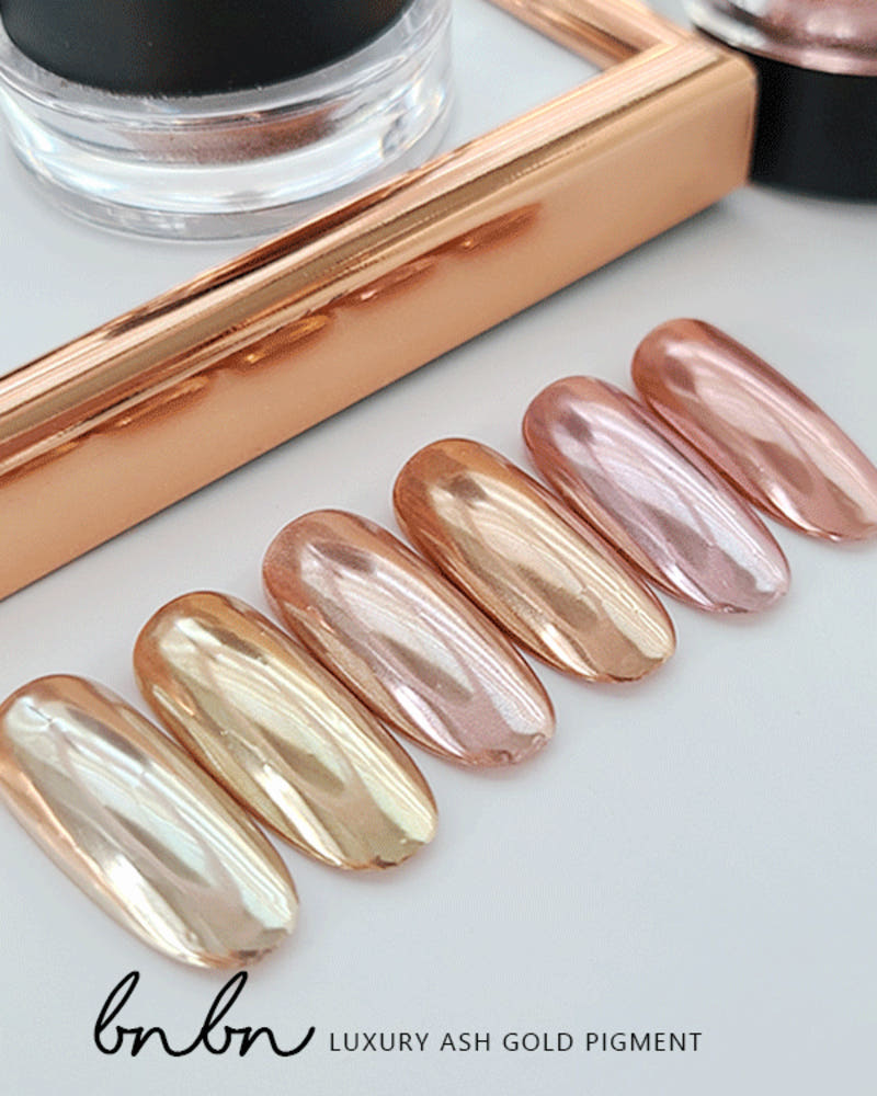 【BonnieB. / 受注販売(8月末前後納期)】Ash Gold Powder / アッシュゴールドネイルパウダー