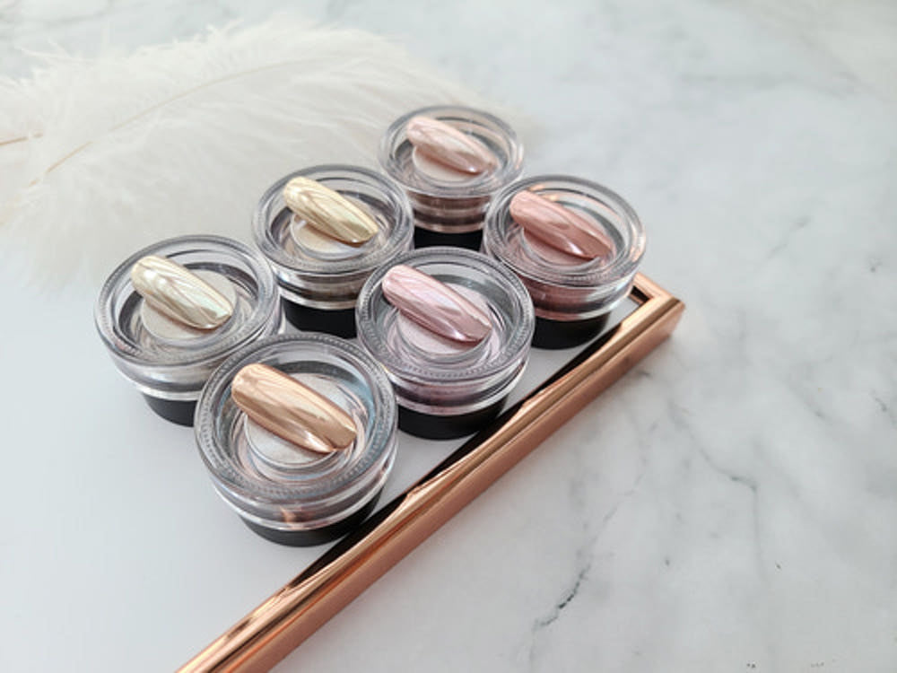 【BonnieB. / 受注販売(8月末前後納期)】Ash Gold Powder / アッシュゴールドネイルパウダー