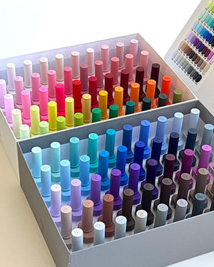 【REVE / 受注販売(4月末前後納期)】120-Color Full Collection(100 Colors + 20 Glitter Colors)(NO.001～120)