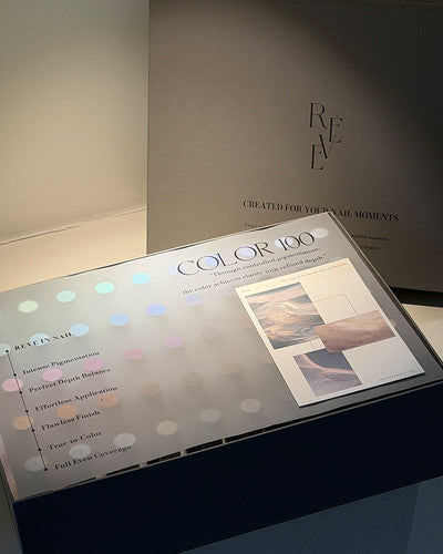 【REVE / 受注販売(6月末前後納期)】120-Color Full Collection(100 Colors + 20 Glitter Colors)(NO.001～120)
