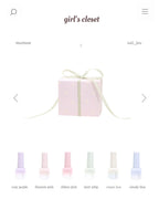 【MURMURE / 受注販売(6月末前後納期)】Girl's Closet Collection