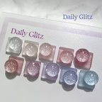 【CLODI / 受注販売(7月中旬前後納期)】Daily Glitz Glitter 10 Colors Collection