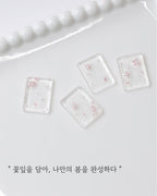 【MURMURE / 受注販売(7月中旬前後納期)】NEW Blossom Tea Cherry Blossom Glitter Cherry Blossom Nails Spring Nails Murmur Glitter