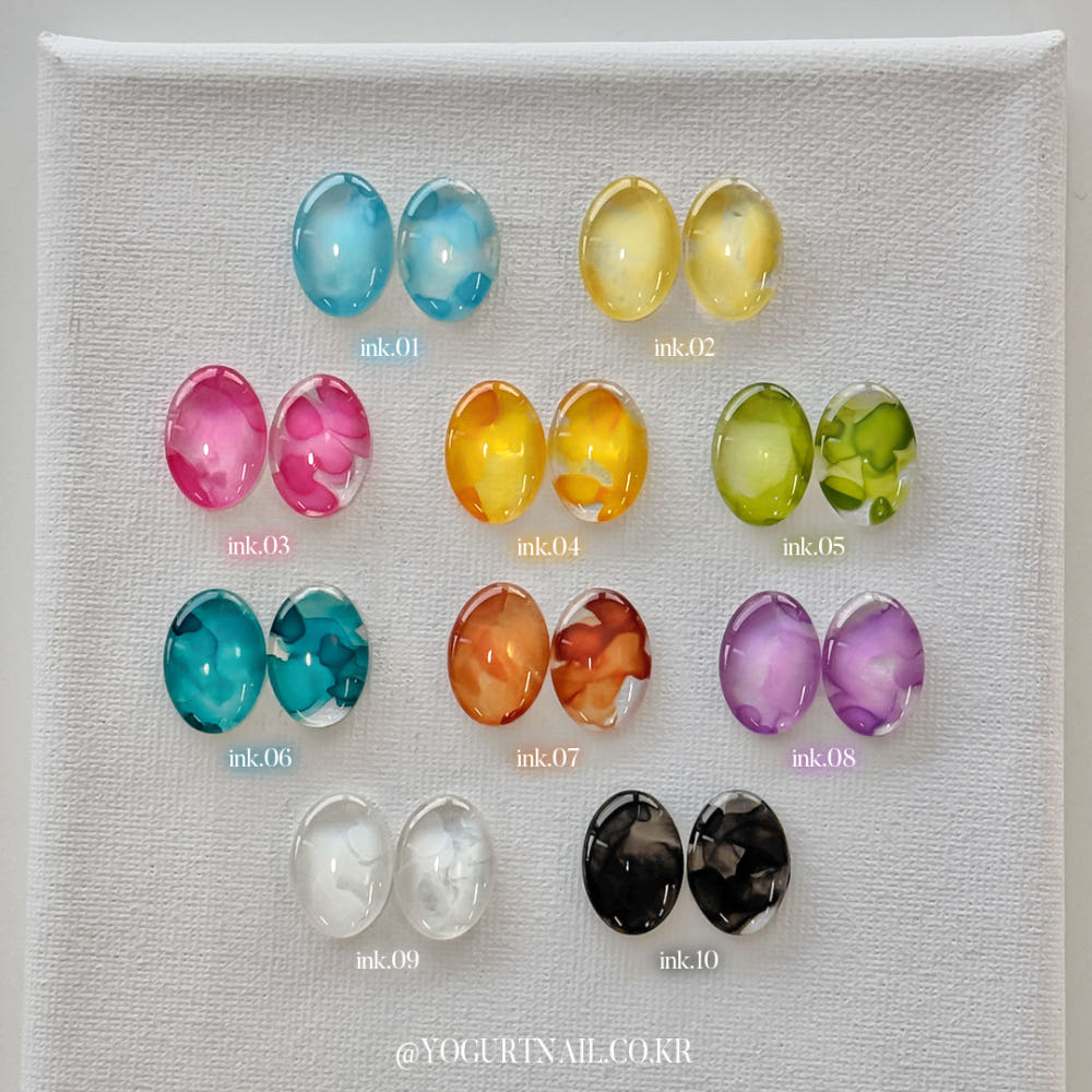 【YOGURT / 受注販売(6月末前後納期)】Yogurt Gel Nail Pajama Ink Gel Tint Gel 10-Piece Collection