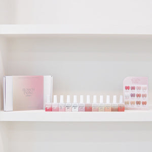 【YOGURT / 受注販売(6月末前後納期)】Yogurt Gel Nail Spring Flower Ending Syrup Gel 12-Piece Collection / BLOSSOM ENDING