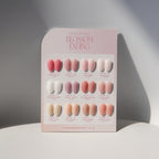 【YOGURT / 受注販売(6月末前後納期)】Yogurt Gel Nail Spring Flower Ending Syrup Gel 12-Piece Collection / BLOSSOM ENDING