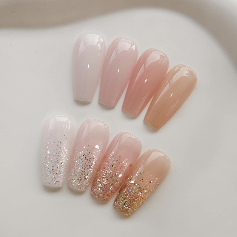 【YOGURT / 受注販売(6月末前後納期)】Yogurt Gel Nail Bridal Shower Syrup & Glitter Gel 8-Piece Collection