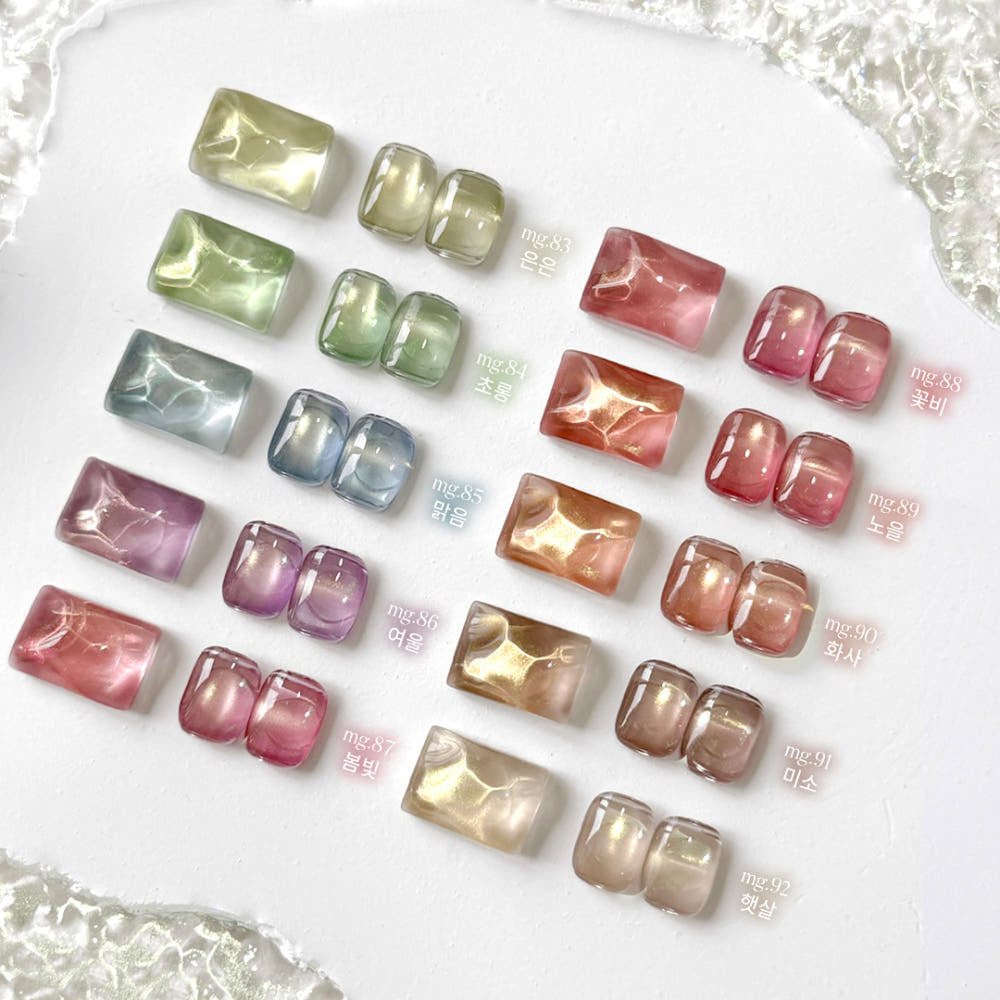 【YOGURT / 受注販売(6月中旬前後納期)】Yogurt Gel Nail SunShine Magnetic Gel 10-Piece Collection