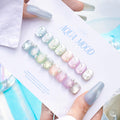 【CATS ME / 受注販売(9月末前後納期)】Aqua Mood Magnetic Gel 8-Piece Set Summer Nails Pedicure Nail Supplies