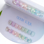 【CATS ME / 受注販売(6月末前後納期)】Aqua Mood Magnetic Gel 8-Piece Set Summer Nails Pedicure Nail Supplies