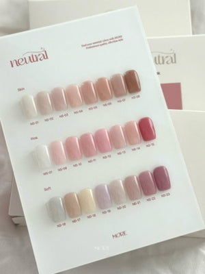 【MOREGEL / 受注販売(6月末前後納期)】Neutral (24 Types) Basic Syrup Gel Syrup Gel  Collection