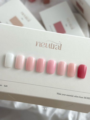 【MOREGEL / 受注販売(6月中旬前後納期)】Neutral (24 Types) Basic Syrup Gel Syrup Gel  Collection
