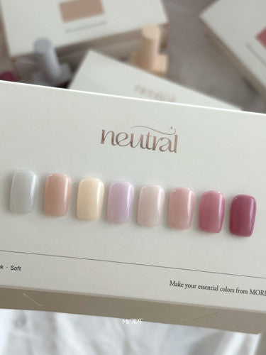 【MOREGEL / 受注販売(6月中旬前後納期)】Neutral (24 Types) Basic Syrup Gel Syrup Gel  Collection