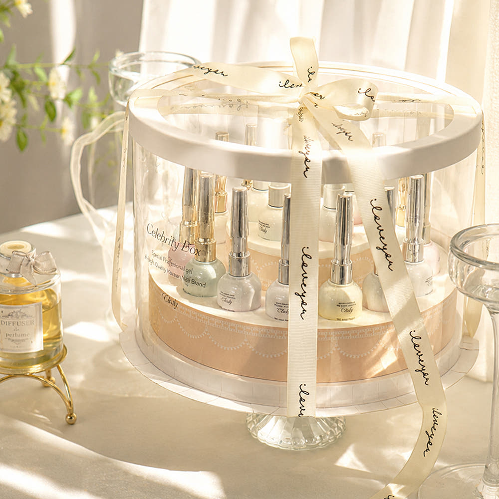 【単品数量限定 / Elody  / 受注販売(7月末前後納期)】Celeb Box 20 Types: Glitter, Magnetic Gel, & Syrup Gel