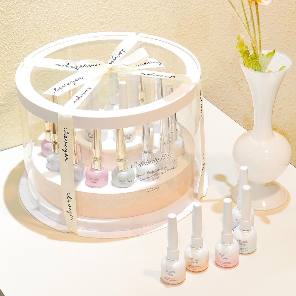 【単品数量限定 / Elody  / 受注販売(7月末前後納期)】Celeb Box 20 Types: Glitter, Magnetic Gel, & Syrup Gel