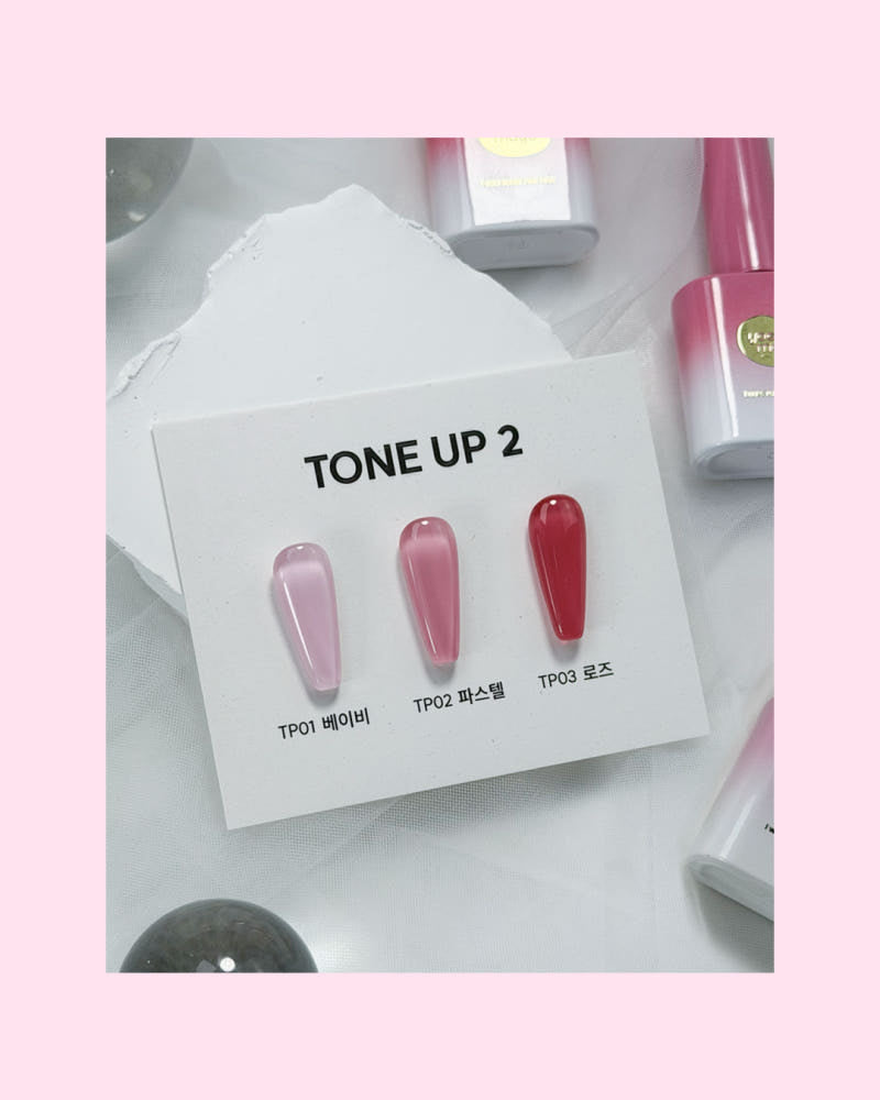 【YOGOMAYO / 受注販売(6月末前後納期)】Tone Up Gel 2 3-Piece Collection TONE UP 2