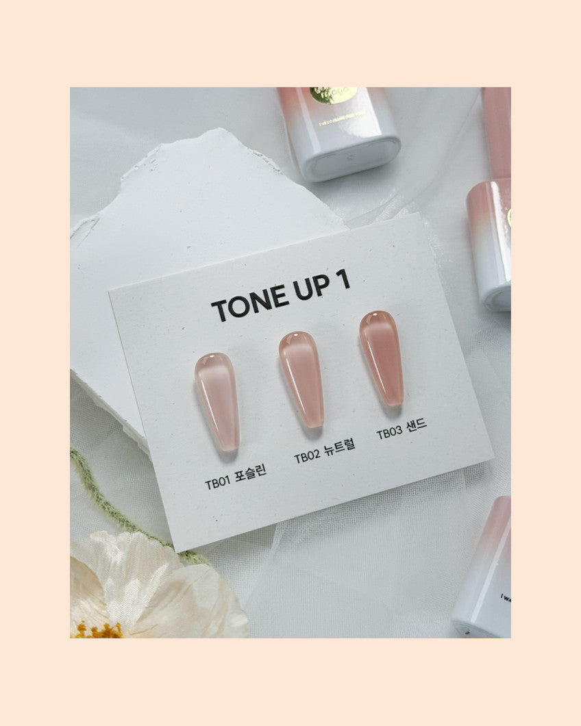 【YOGOMAYO / 受注販売(6月末前後納期)】Tone Up Gel 1 3-Piece Collection TONE UP 1