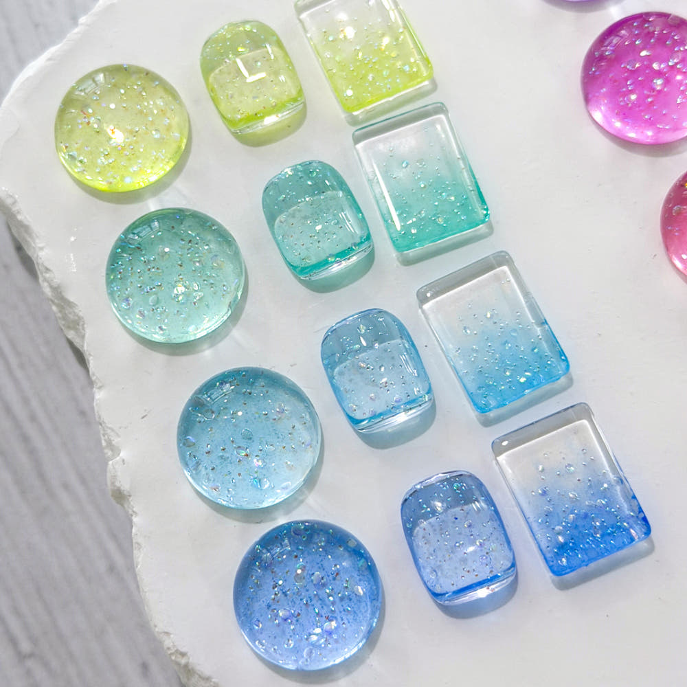 【YOGURT / 受注販売(6月末前後納期)】Yogurt Gel Nail Bubbly Glitter Gel 8-Piece Collection / BBOGLE BBOGLE
