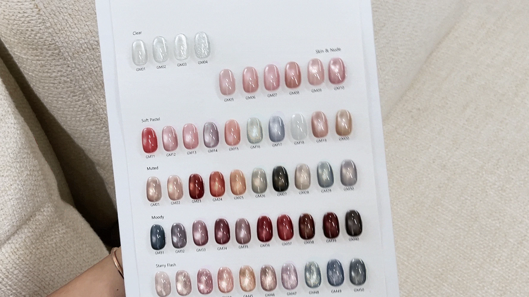 【GENTLE PINK / 受注販売(7月中旬前後納期)】 ART CREATION MAGNETIC GEL 50 COLOR
