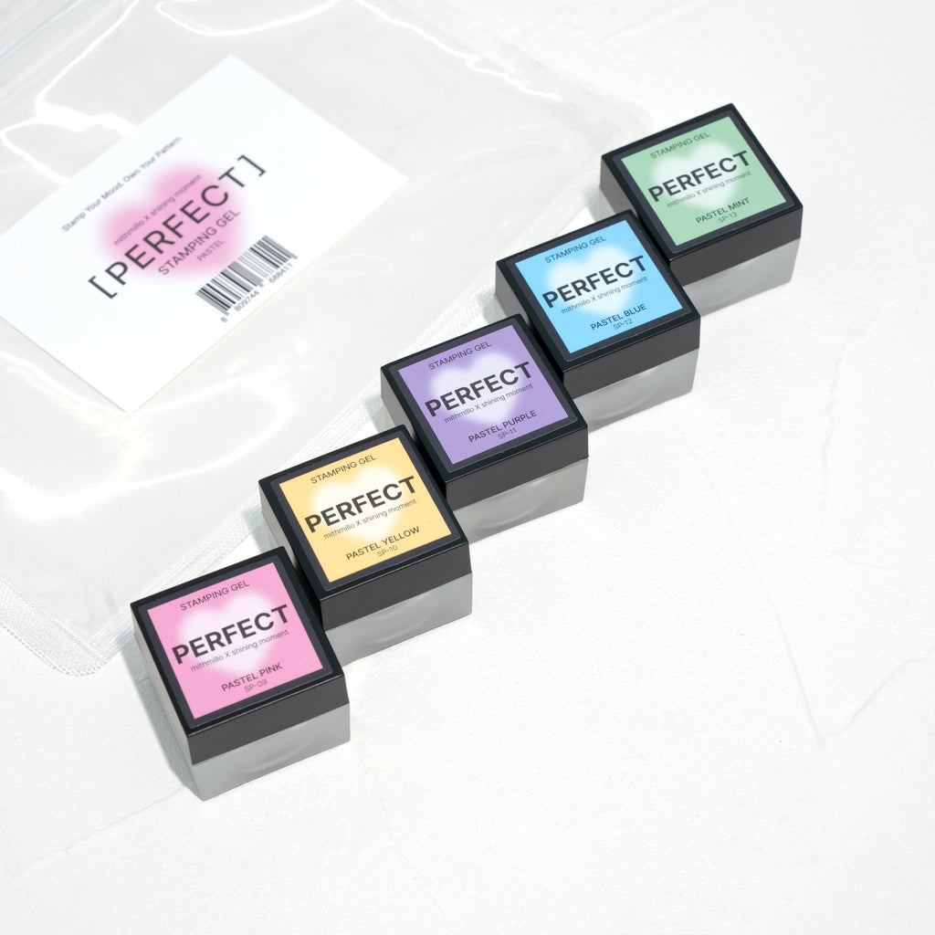 【mithmillo / 受注販売(8月中旬前後納期)】PERFECT STAMPING GEL [PASTEL]