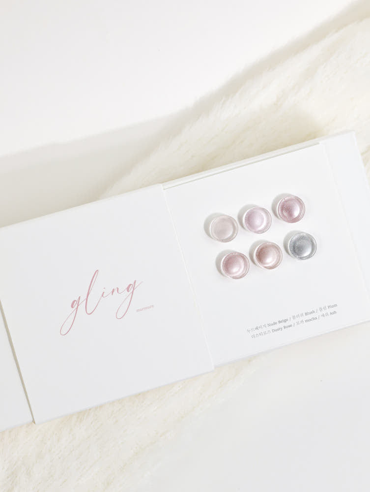 【MURMURE / 受注販売(6月末前後納期)】NEW Murgel, Magnetic Gel Gling 6-piece Collection