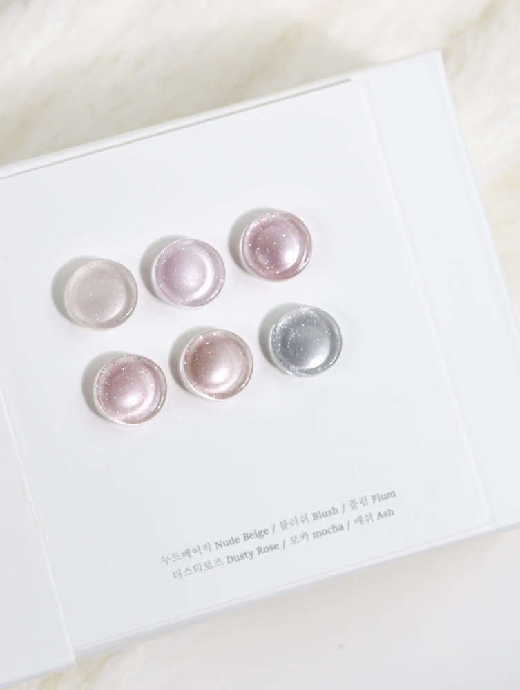 【MURMURE / 受注販売(6月末前後納期)】NEW Murgel, Magnetic Gel Gling 6-piece Collection