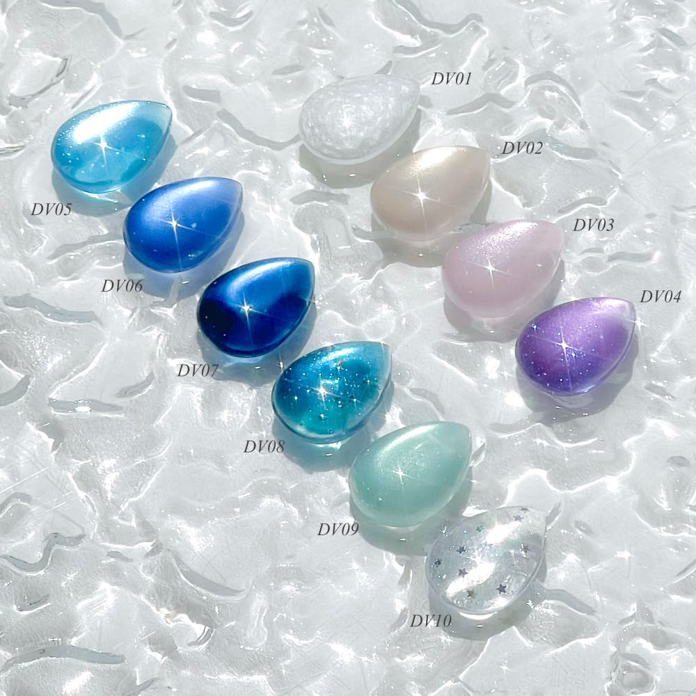 【mithmillo / 受注販売(8月末前後納期)】DAVIN 10-Piece Collection (Magnetic Gel, Glitter Gel)