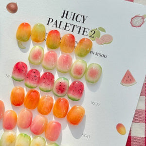 【NEKOGEL / 受注販売(9月中旬前後納期)】Juicy Palette 2 16 types
