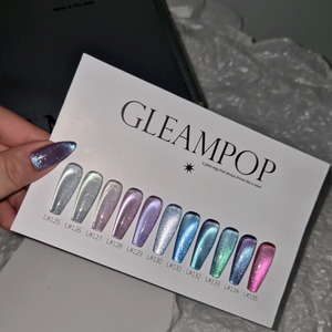 【LIUHWA】LIUHWA Gleam Pop Reflective Magnetic Gel 11-piece