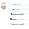 【DGEL / 受注販売(9月末前後納期)】It's Jini Nail Brush 5 types, single item