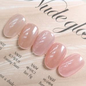 【FIOTE / 受注販売(4月末前後納期)】Nude Gloss 5-Piece Set + HI15 Glazed Powder