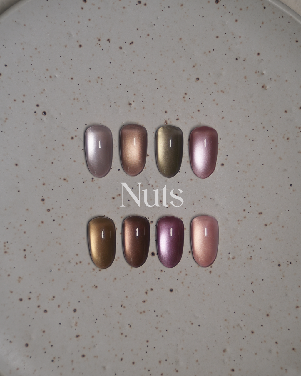 【FAUVE】Nuts: Reflective & Magnet Collection 16-piece set