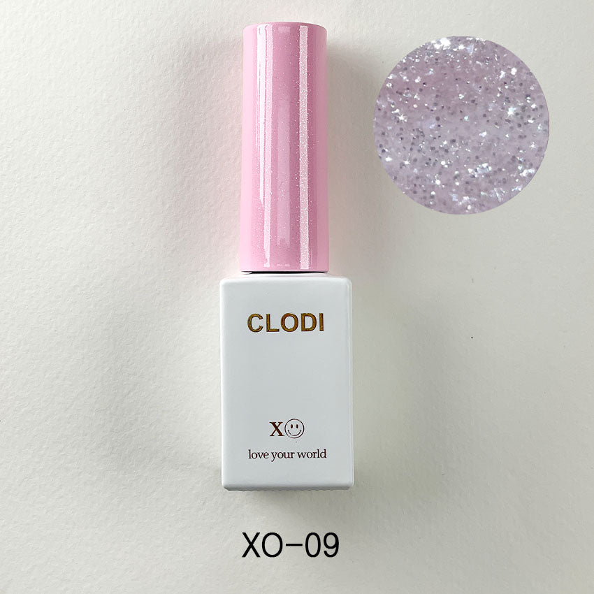 CLODI】(Delayed delivery) XOXO Reflective Glitter Gel 10-piece set