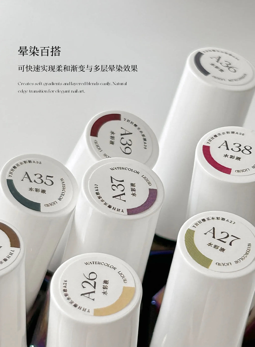 【YHH NAIL / 受注販売(7月中旬前後納期)】Sakura Blending Liquid Collection / 7ml A01~A40
