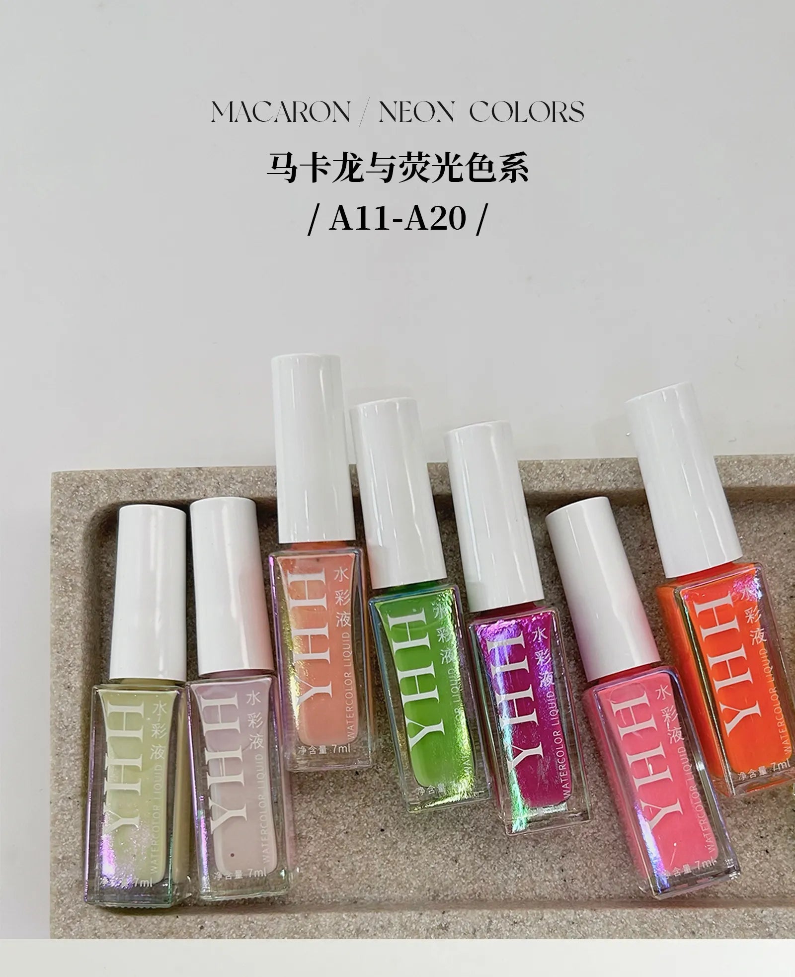 【YHH NAIL / 受注販売(7月中旬前後納期)】Sakura Blending Liquid Collection / 7ml A01~A40