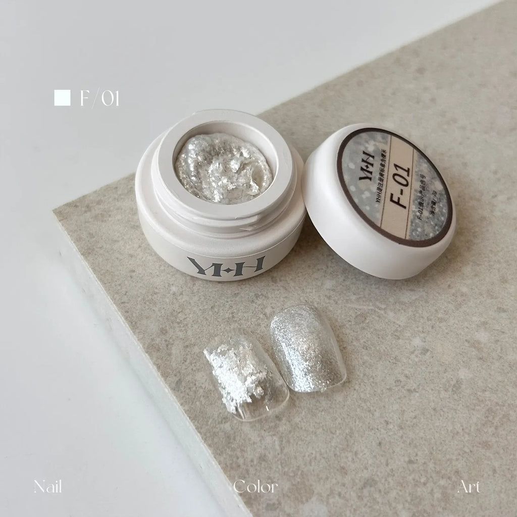 【YHH NAIL / 受注販売(7月中旬前後納期)】Sakura Fairy Powder Cream 2g - F01~F20 Single Item