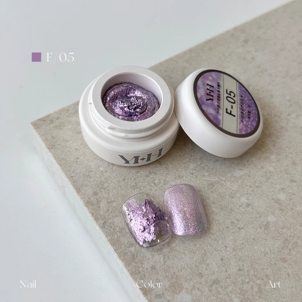 【YHH NAIL / 受注販売(7月中旬前後納期)】Sakura Fairy Powder Cream 2g - F01~F20 Single Item