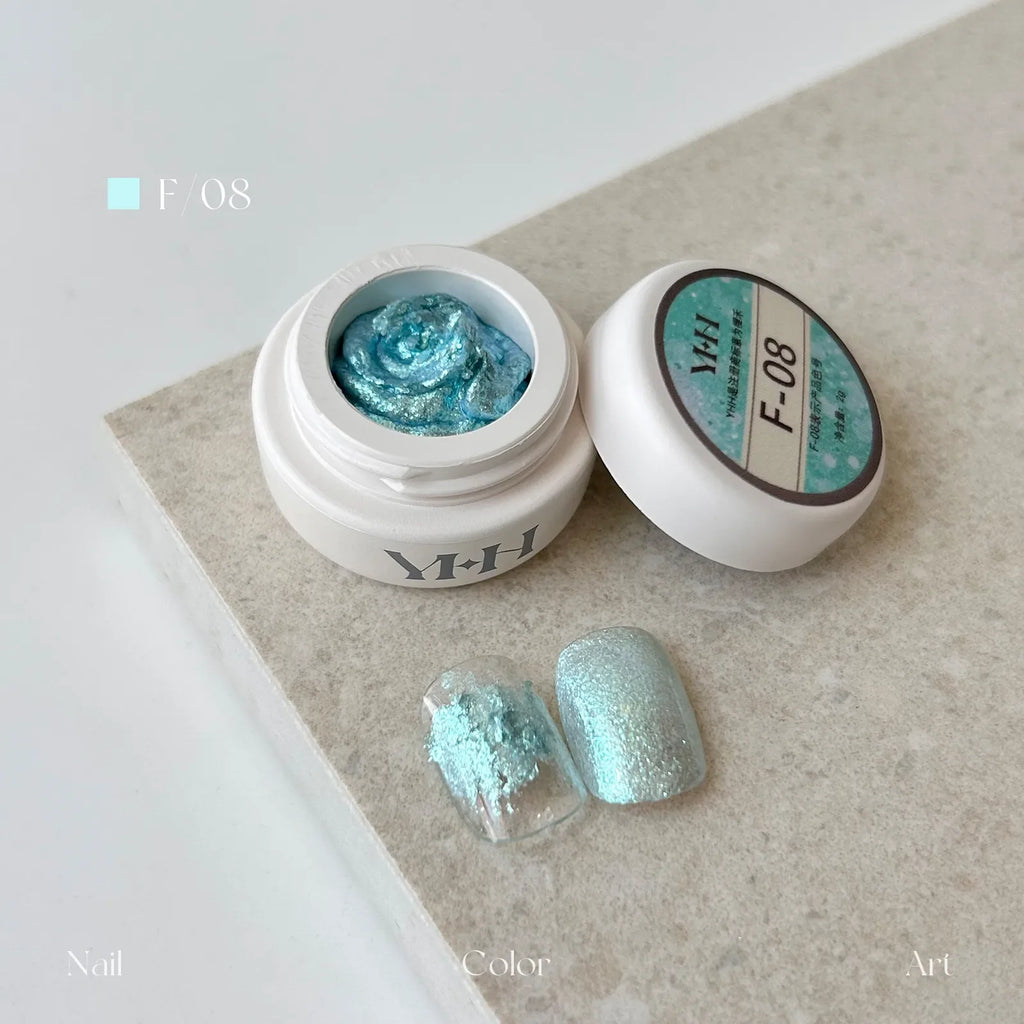 【YHH NAIL / 受注販売(7月中旬前後納期)】Sakura Fairy Powder Cream 2g - F01~F20 Single Item