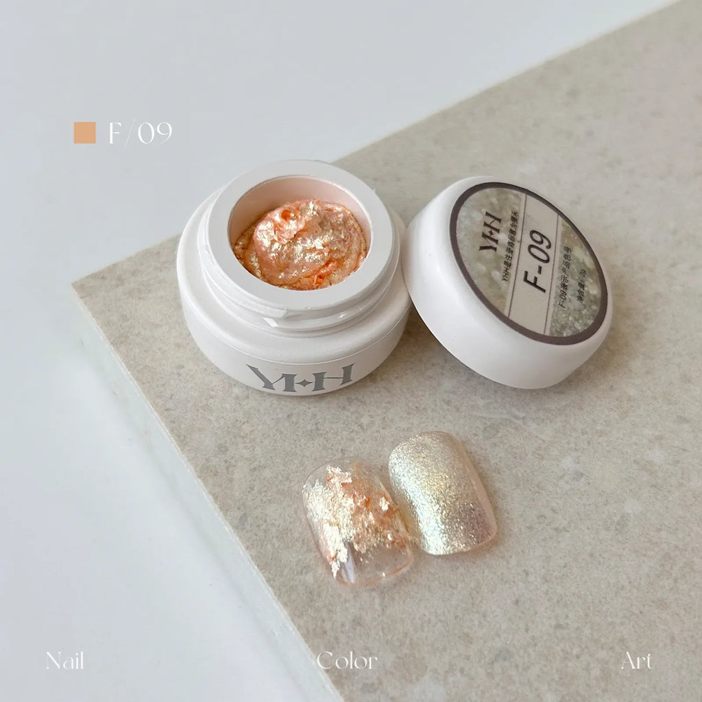 【YHH NAIL / 受注販売(7月中旬前後納期)】Sakura Fairy Powder Cream 2g - F01~F20 Single Item