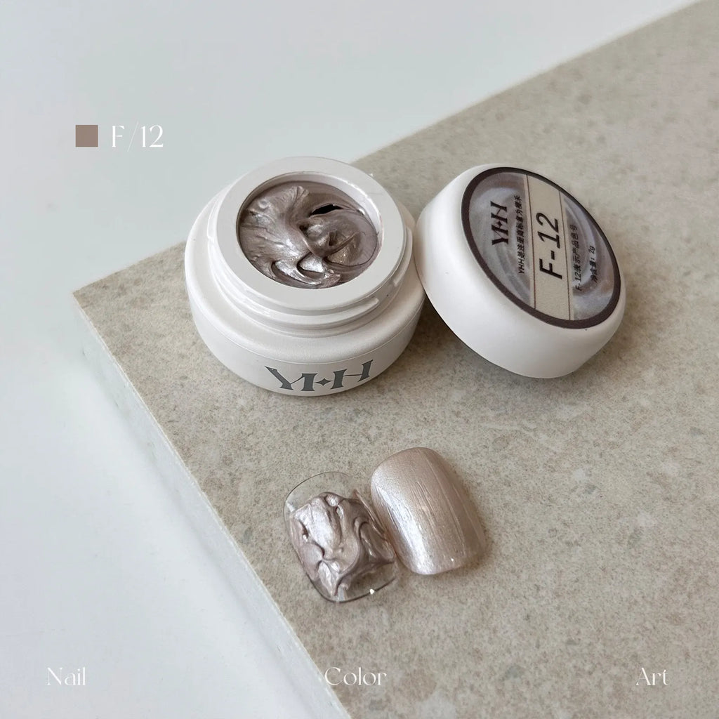 【YHH NAIL / 受注販売(7月中旬前後納期)】Sakura Fairy Powder Cream 2g - F01~F20 Single Item