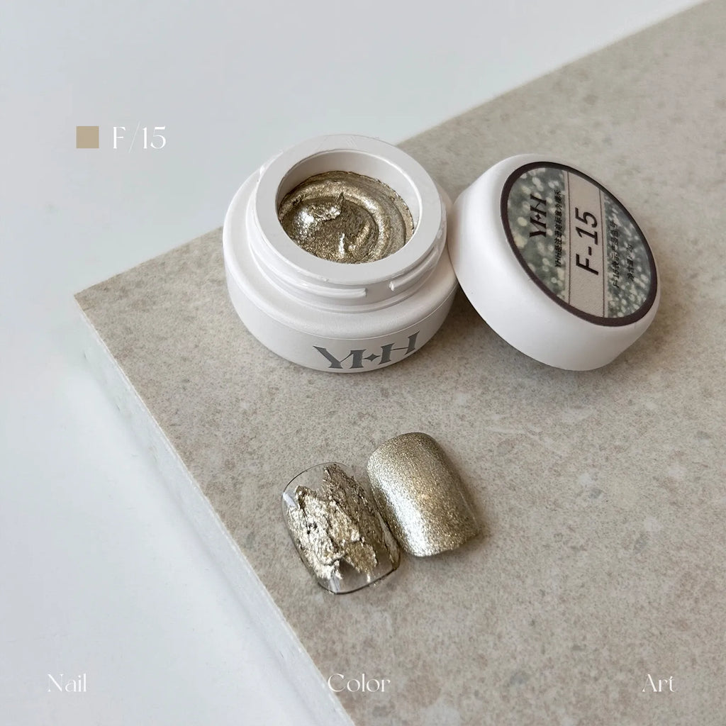 【YHH NAIL / 受注販売(7月中旬前後納期)】Sakura Fairy Powder Cream 2g - F01~F20 Single Item