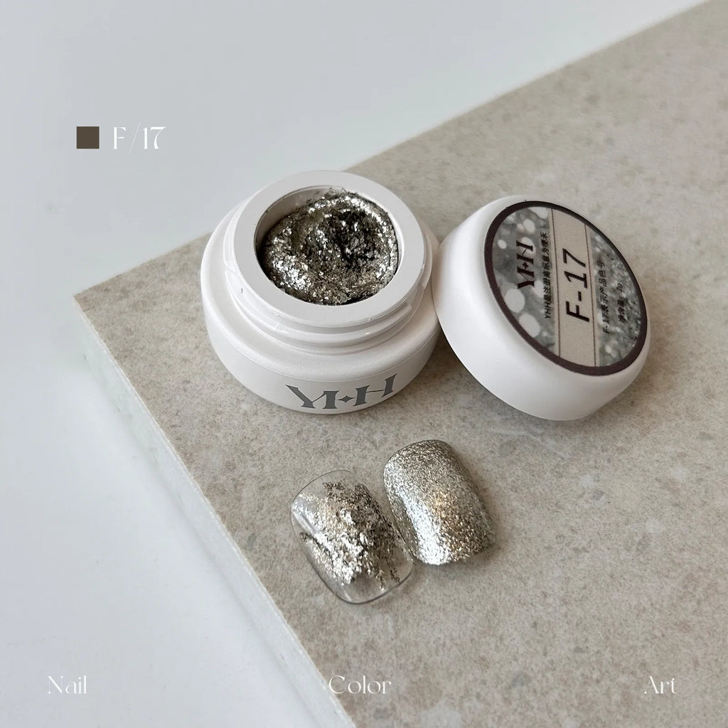 【YHH NAIL / 受注販売(7月中旬前後納期)】Sakura Fairy Powder Cream 2g - F01~F20 Single Item