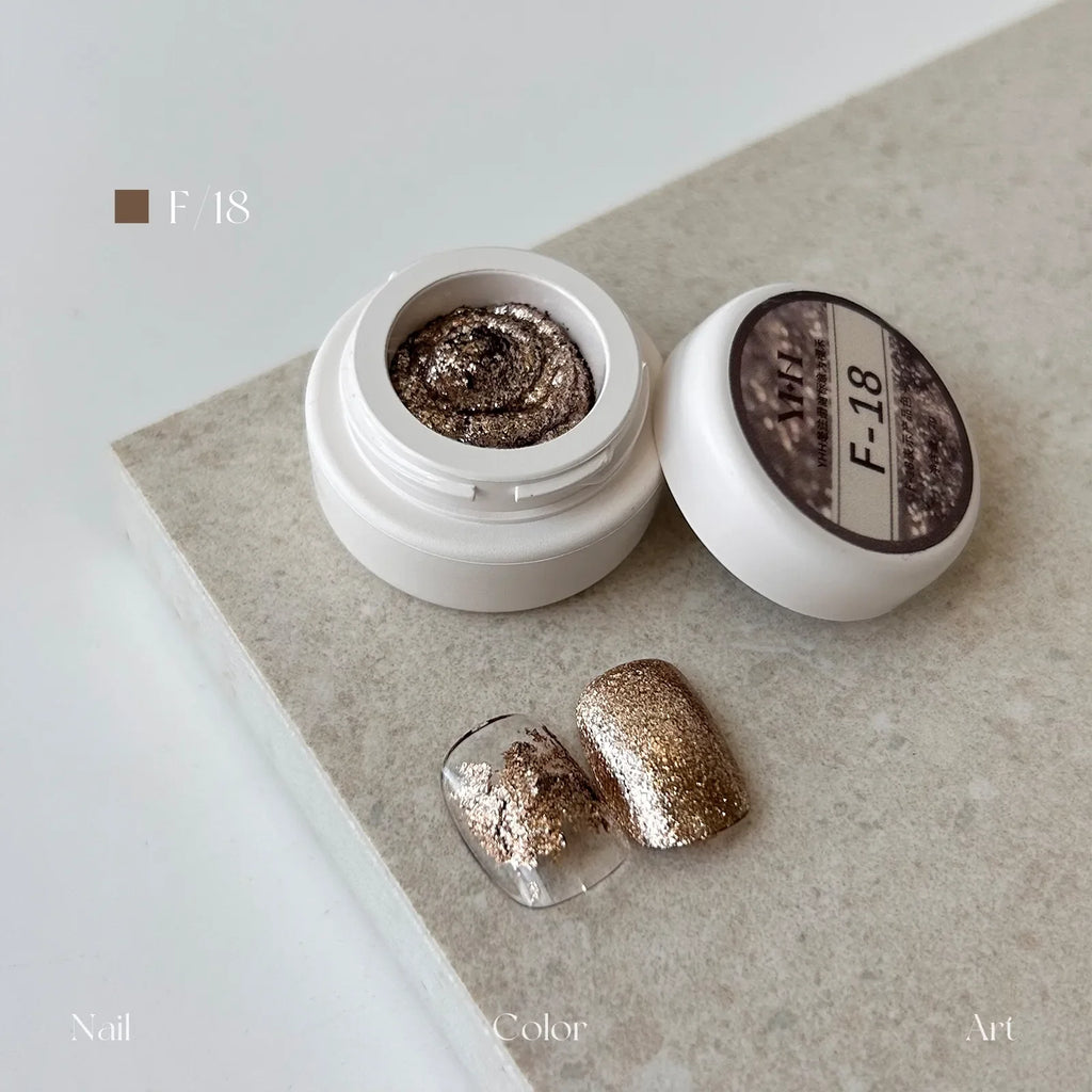 【YHH NAIL / 受注販売(7月中旬前後納期)】Sakura Fairy Powder Cream 2g - F01~F20 Single Item