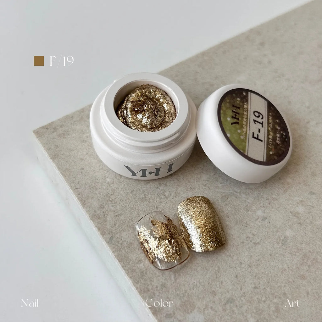【YHH NAIL / 受注販売(7月中旬前後納期)】Sakura Fairy Powder Cream 2g - F01~F20 Single Item