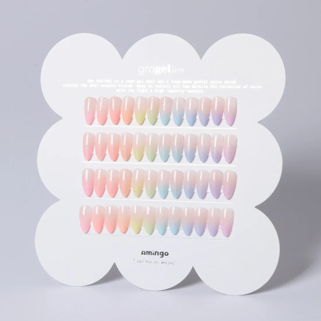 【Amingo】Airfit Gragel - Neon pastel series